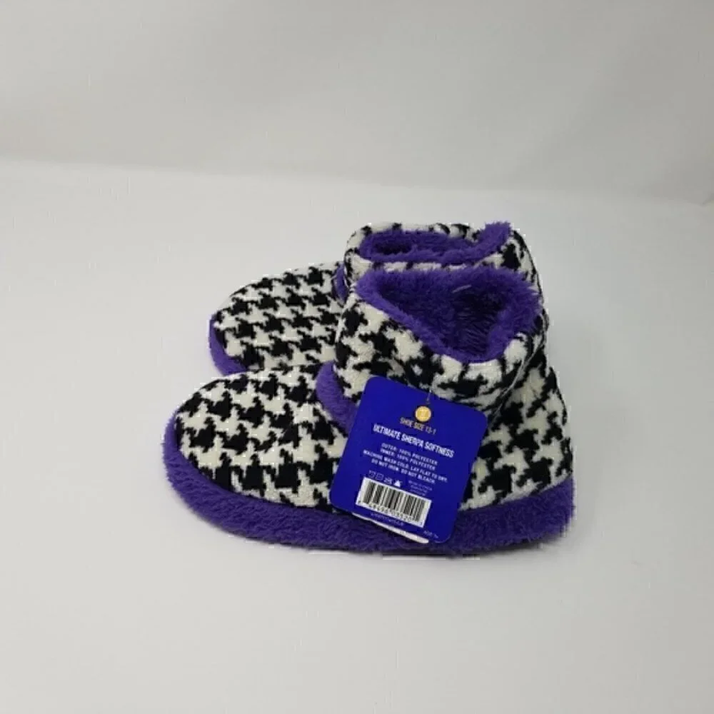 Ultimate sherpa softness girls slipper boots 13-1